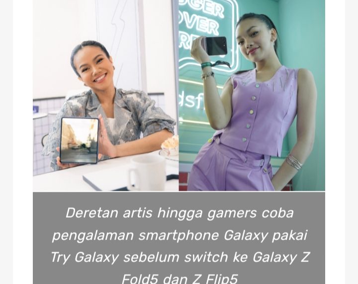 FOMO Jadi Trendsetter, Tapi Pakai Smartphone Yang Gitu Gitu Aja? Cobain ‘Try Galaxy’ Seperti Yura Yunita!