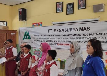 PT. Megasurya Mas Berikan Beasiswa Berprestasi dan Prasejahtera, Ada 395 Penerima