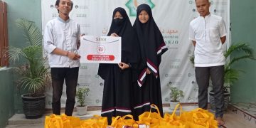 Sambut Bulan Robi’ul awal, Laznas BMH Tebar kebaikan untuk Santri Tahfidz Yatim, Dhuafa serta Guru Ngaji