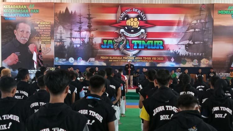 Bambang Haryo Buka Pertandingan Tarung Derajat, Berharap Prestasi Atlet Terus Meningkat