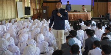 KPU Gresik Sosialisasi Pemilu ke Siswa SMAN Sidayu