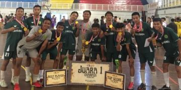 Meski Belum Punya Lapangan Futsal yang Layak, SMK MU Raih Prestasi Luar Biasa