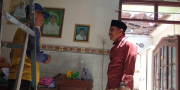 Rumah Kader Muslimat Jati Alun-alun Kebakaran, Gus Dam Diserbu Emak-emak