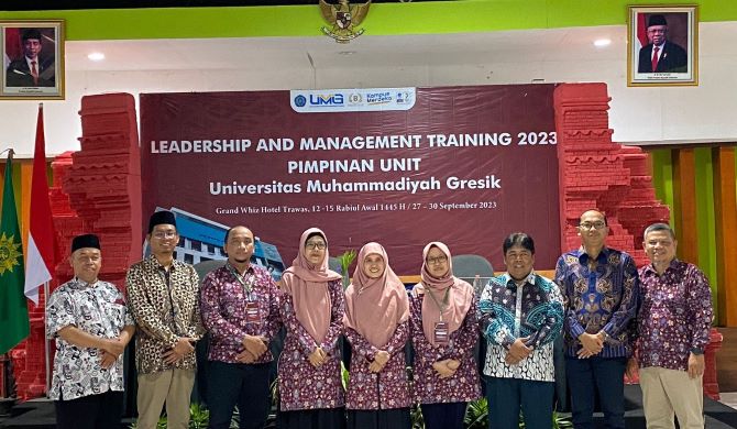 Perkuat Kualitas SDM, UMG Gembleng Pimpinan Unit lewat Pelatihan Leadership Management Training