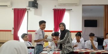 Latih Peduli Kemanusiaan, PMR MA DAFI Ikuti Penyuluhan Donor Darah