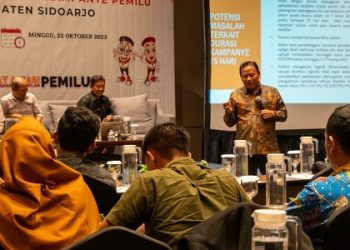 Bawaslu Sidoarjo Bekali Panwascam Strategi Pencegahan Pelanggaran Pemilu