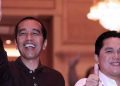 Didukung Jokowi, Peluang Erick Thohir Jadi Cawapres Sangat Besar