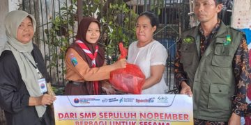 Warga dan Wali Murid Kompak Doakan SMP Sepuluh Nopember Makin Sukses