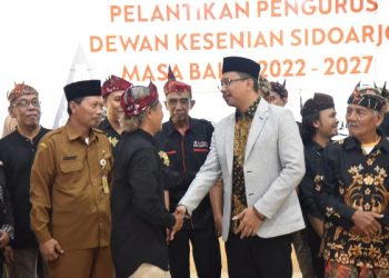 Bupati Lantik Pengurus Dekesda Sidoarjo 2022-2027 Setelah Setahun Terpilih