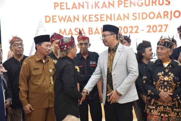 Bupati Lantik Pengurus Dekesda Sidoarjo 2022-2027 Setelah Setahun Terpilih