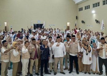 Relawan dan Tim Pemenangan di Taman Siap Menangkan BHS dan Mas Tama di Pileg 2024