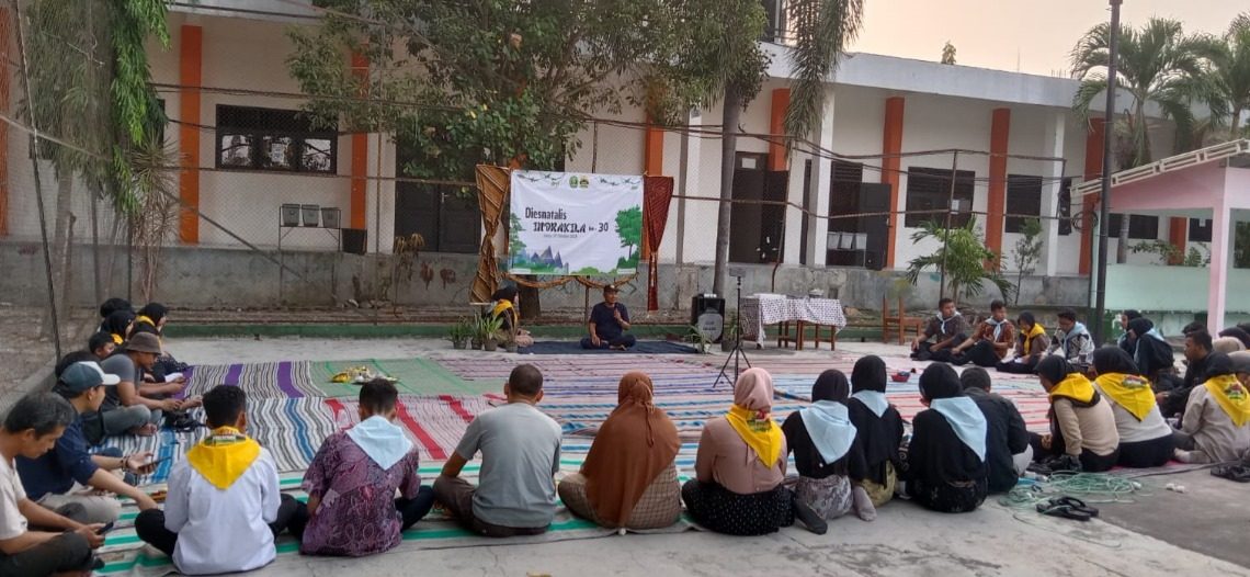 Pecinta Alam Indrakila SMA Negeri 1 Babat Lamongan Rayakan Dies Natalis ke 30