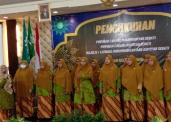 Pengurus PC Muhammadiyah dan Aisyiah Kecamatan Sedati Resmi Dikukuhkan