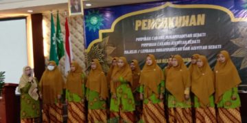 Pengurus PC Muhammadiyah dan Aisyiah Kecamatan Sedati Resmi Dikukuhkan