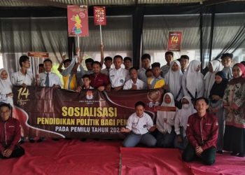 Siswa SLB Bhayangkari pun Jadi Ladang Sosialisasi Pemilu