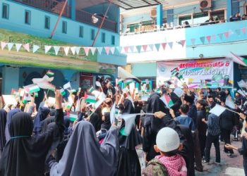 Gelar ‘Peduli Palestina’, Begini Antusiasme Warga SDAMADA