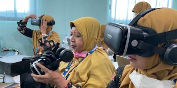 SMP Muhammadiyah 2 Taman Terapkan Pembelajaran Secara Virtual Reality