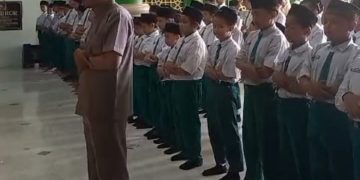 MI Al Abror Kauman Shalat Ghoib dan Doa Bersama Untuk Pejuang Palestina