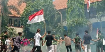 Peringati Hari Pahlawan SMPN 3 Gelar Drama Teatrikal