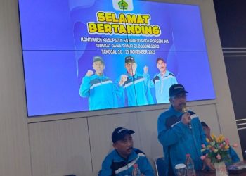 Kemenag Berangkatkan Kontingan Porseni Madrasah Jatim 2023