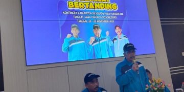 Kemenag Berangkatkan Kontingan Porseni Madrasah Jatim 2023