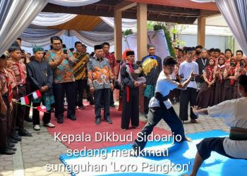 SMPN 1 Tanggulangin Lestarikan Kearifan Lokal Angkat ‘Loro Pangkon’