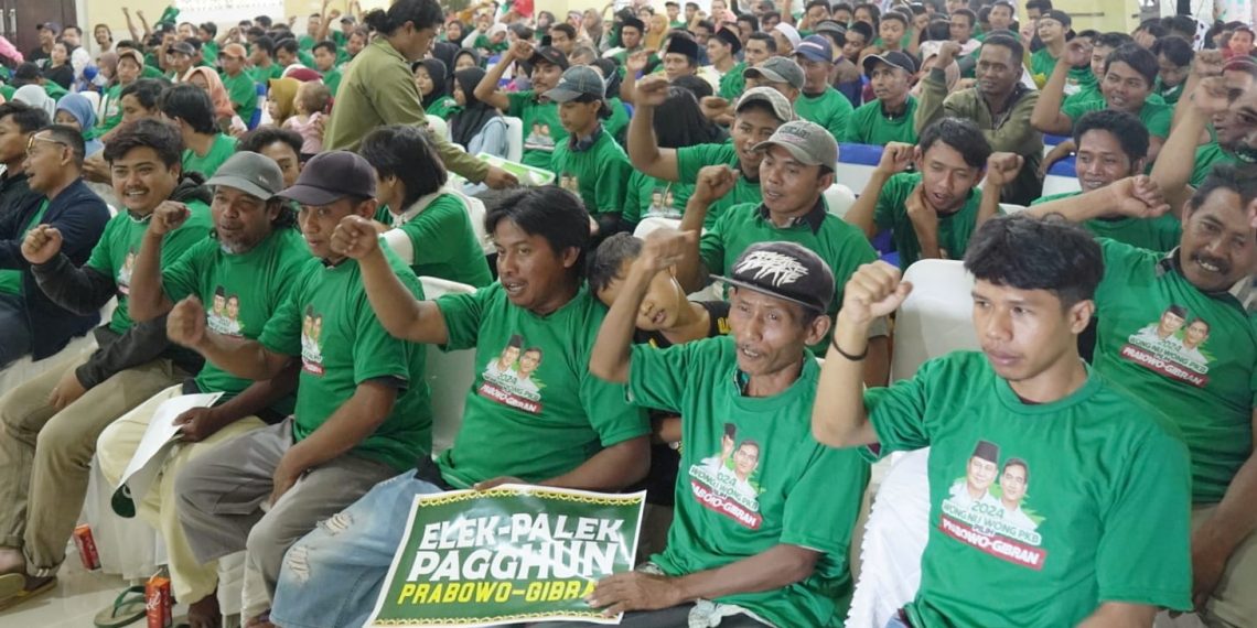 Peduli Rakyat Kecil, Simpatisan PKB Jatim Bersatu Dukung Prabowo-Gibran di Pilpres 2024