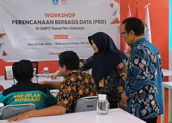 Luar Biasa! SMP Dafi Jadi Tuan Rumah Workshop Perencanaan Berbasis Data 2023