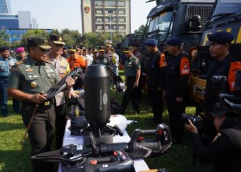 Pangdam Brawijaya Hadiri Apel Gelar Pasukan dan Peralatan, Dalam Rangka Kesiapan Penanggulangan Bencana