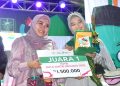Santri Putri PP Jabal Nur Juara I  Duta Santri Pelajar NU 2023