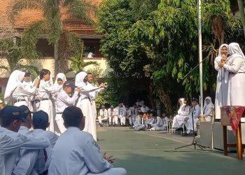 SMP Negeri 3 Sidoarjo Belajar Berdemokrasi Melalui Pemilihan Ketua OSIS