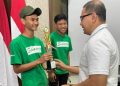 Siswa SMAN 3 Juara I Piala Wali Kota Batu di Kejurprov Bridge Jatim 2023