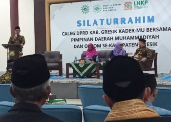 Kuatkan Komitmen Rumah Besar, 100 Caleg Kader Muhammadiyah Gresik Silaturrahim di GDM