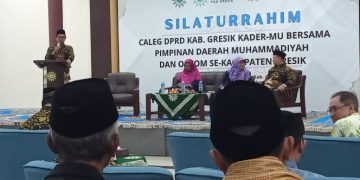 Kuatkan Komitmen Rumah Besar, 100 Caleg Kader Muhammadiyah Gresik Silaturrahim di GDM