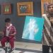 Pameran di Icon Mall Gresik, Sanggar DAUN Tampilkan Perupa Senior juga Balita