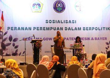 GOW Gresik Sosialisasi Peran Perempuan dalam Berpolitik