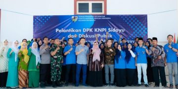 Hadir dalam Pelantikan KNPI Sidayu, Wabup Gresik Sandarkan Harapan pada Peran Pemuda
