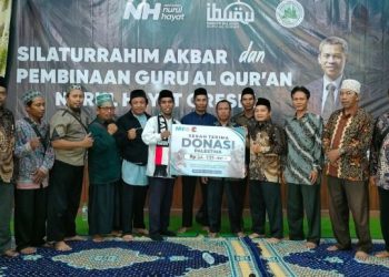 Spirit Hari Pahlawan, Nurul Hayat Gelar Silaturahmi Akbar Guru Quran dan Galang Dana untuk Rakyat Palestina