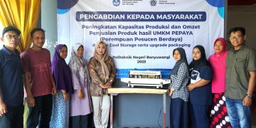 Poliwangi Kembangkan UMKM Pesucen