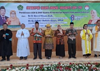 Kemenag Sidoarjo Lakukan Doa Lintas Agama