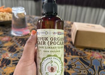 BEM Universitas Anwar Medika Ciptakan Pupuk Organik Cair dari Limbah Tempe