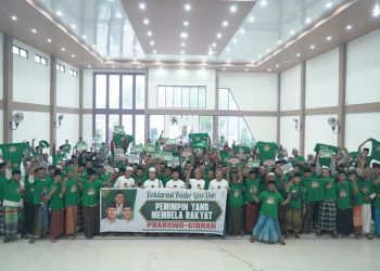 Ratusan Kader Gus Dur Jawa Timur Nyatakan Solid di Garda Terdepan Menangkan Prabowo-Gibran