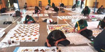 Siswa SMP Negeri 1 Sedati Bergerak Lestarikan Kearifan Lokal ‘Batik’