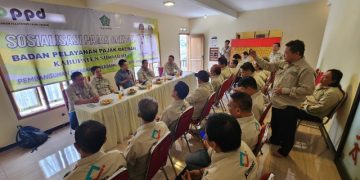 BPPD-PWI Sidoarjo Berkolaborasi Sosialisasikan  Kesadaran Bayar Pajak