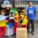 SD Khazanah Ilmu Gelar Green Walk Memungut Sampah