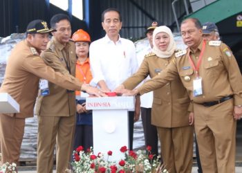 Presiden Joko Widodo Resmikan TPA Jabon