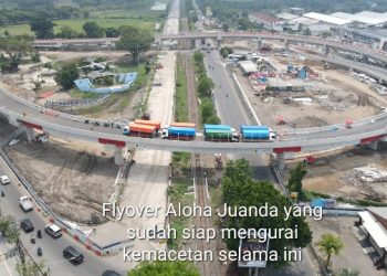 Pemerintah Beri Solusi Urai  Kemacetan Aloha Djuanda, Flyover Sepanjang 858 Meter