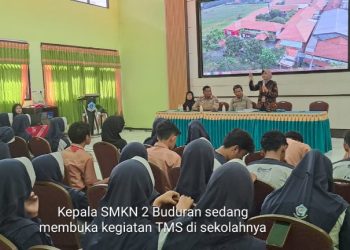 SMKN 2 Buduran Jadi Pilot Project Program Tagana Masuk Sekolah
