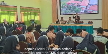 SMKN 2 Buduran Jadi Pilot Project Program Tagana Masuk Sekolah