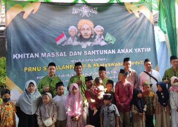 VUB Peduli Gandeng PRNU Gelar Khitan Massal dan Santunan
